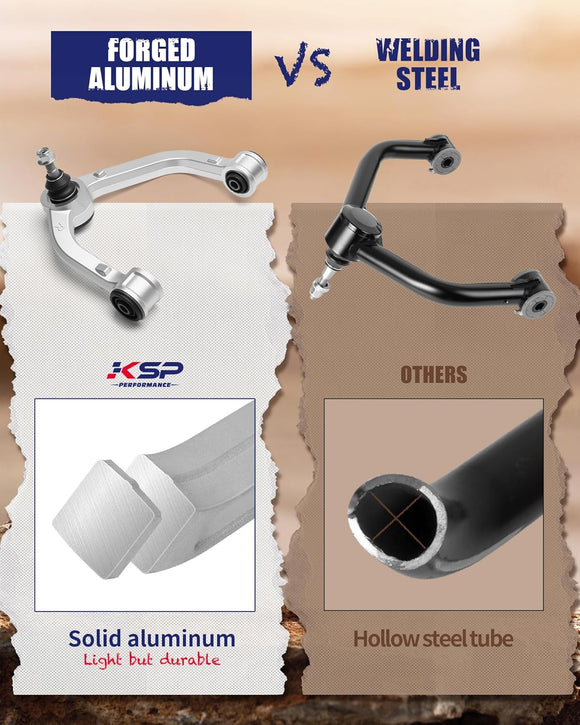 KSP aluminum control arm more light and durable