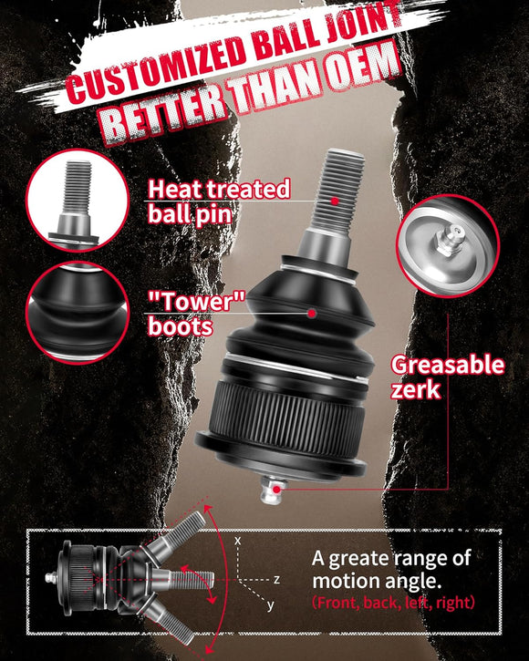 KSP customized ball joint better than OEM