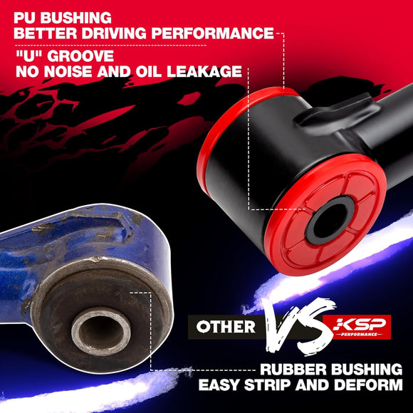 KSP Control Arm bushings vs Others – better driving performance