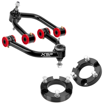 KSP Black Upper Control Arm and Front Lift Kits for 2005-2023 Toyota Tacoma