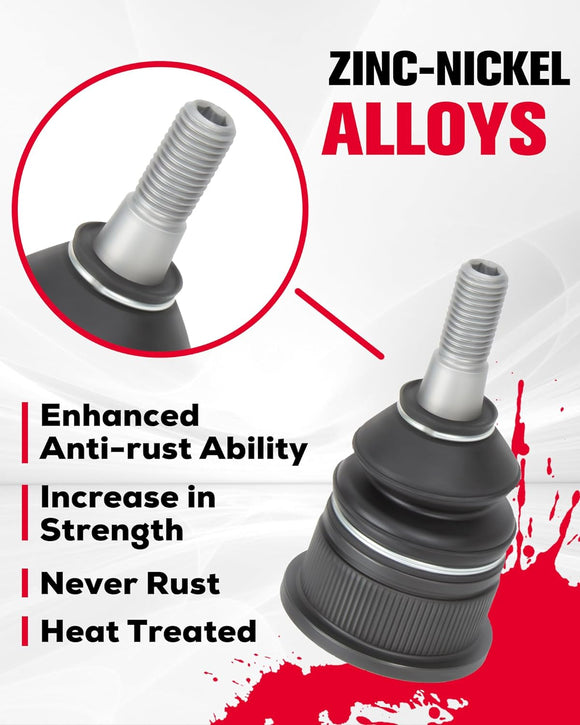 Advantages of alloy ball joints: anti-rust ability, increase in strength, never rust and heat treated
