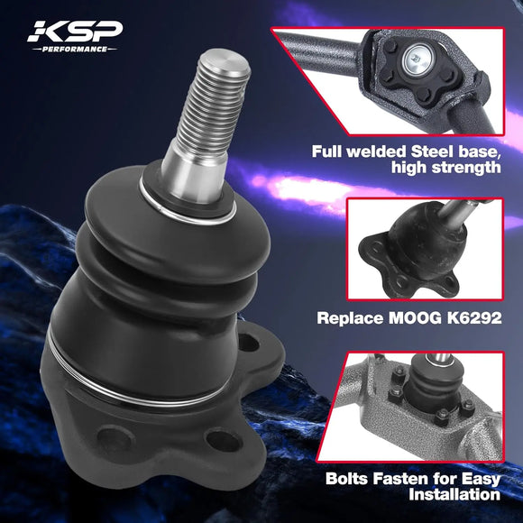 KSP Lower Ball Joint Replacement for MOOG K6292 with Welded Steel Base