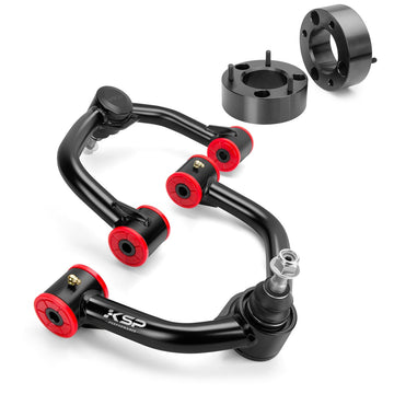 KSP 2-4" Upper Control Arms and 2.5" Front Leveling Lift Kits for 2004-2020 F-150