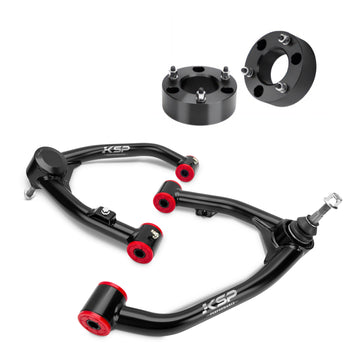 KSP Upper Control Arms with 3" Front Leveling Lift Kits for Chevy GMC