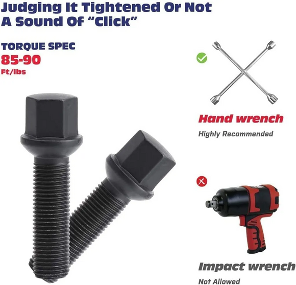 KSP 15+20mm 5x100/5x112 Wheel Spacers Studs for Audi A4 S4 A6 S6/ Volkswagen Installation method