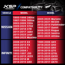 KSP 38mm 5x4.5 Hubcentric Wheel Spacers Fitment