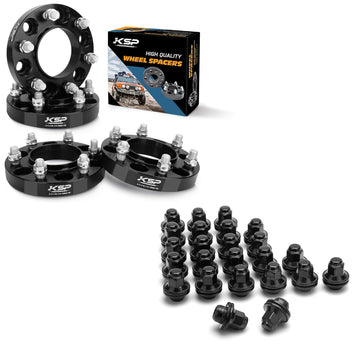 KSP Wheel Spacers and Lug Nuts for Toyota