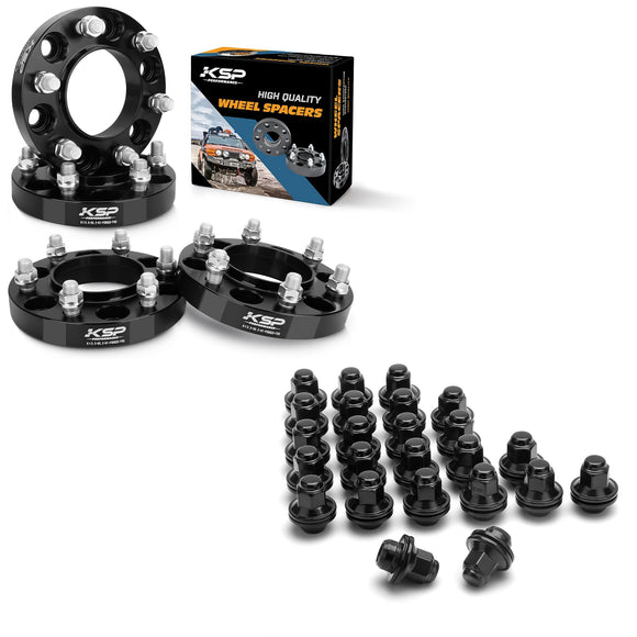 KSP Wheel Spacers and Lug Nuts for Toyota