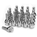 12x1.25 Wheel Lug Bolts for OEM Stock Wheel Lug Bolts,19mm hex for Jeep Renegade Cherokee Compass, 20 Pcs ET Wheel Studs-1