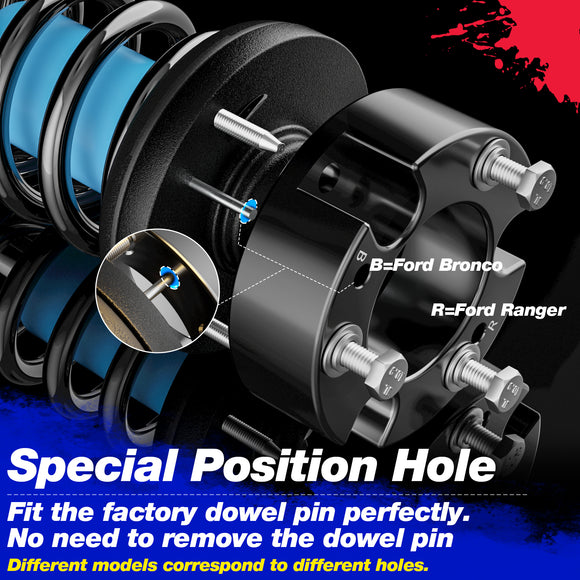 Bronco 2 inches Full Leveling Lift Kit 2021-2024 Ford Bronco 4WD