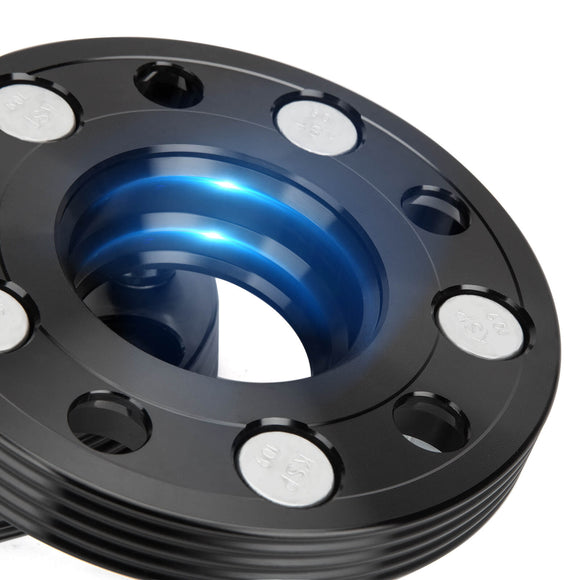 فواصل عجلات تسلا موديل 2017+، 20 مم، قطعتان، 5x114.3، مركزية المحور، تسلا موديل 3، موديل Y 