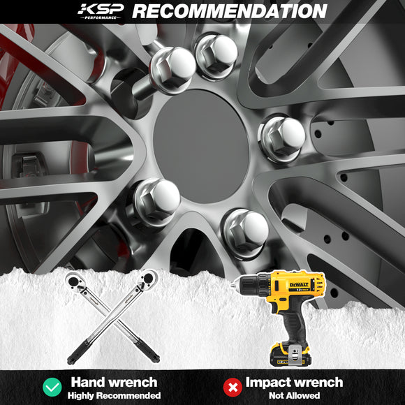 12x1.25 Wheel Lug Bolts for OEM Stock Wheel Lug Bolts,19mm hex for Jeep Renegade Cherokee Compass, 20 Pcs ET Wheel Studs