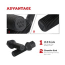 20pcs Conical Seat 14x1.5 Stock 27MM Lug Bolts For AUDI MERCEDES-4