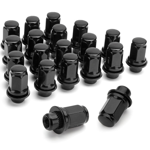 12X1.5 OEM Lug Nuts 24pcs Mag Seat Lug Nuts For Toyota Tacoma 4runner FJ Cruiser
