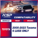 Fit for 2005-2023 Toyota Tacoma 6 lugs only