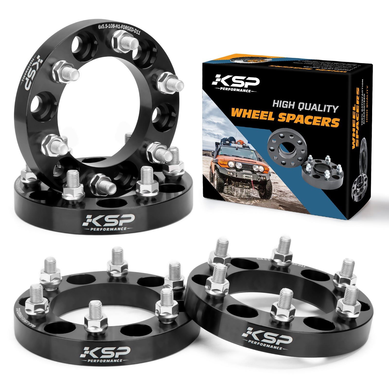 Wheel Spacers 1 Inch 6x5.5" For Toyota Tacoma 4Runner Tundra Kia xccscss.