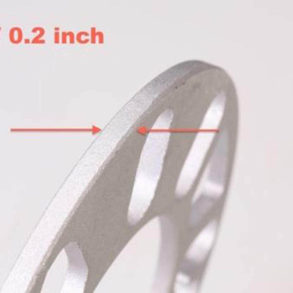 Wheel Spacers 5mm Universal For Jeep Nissan Honda 4 and 5 Lug PCD 98-120 xccscss.