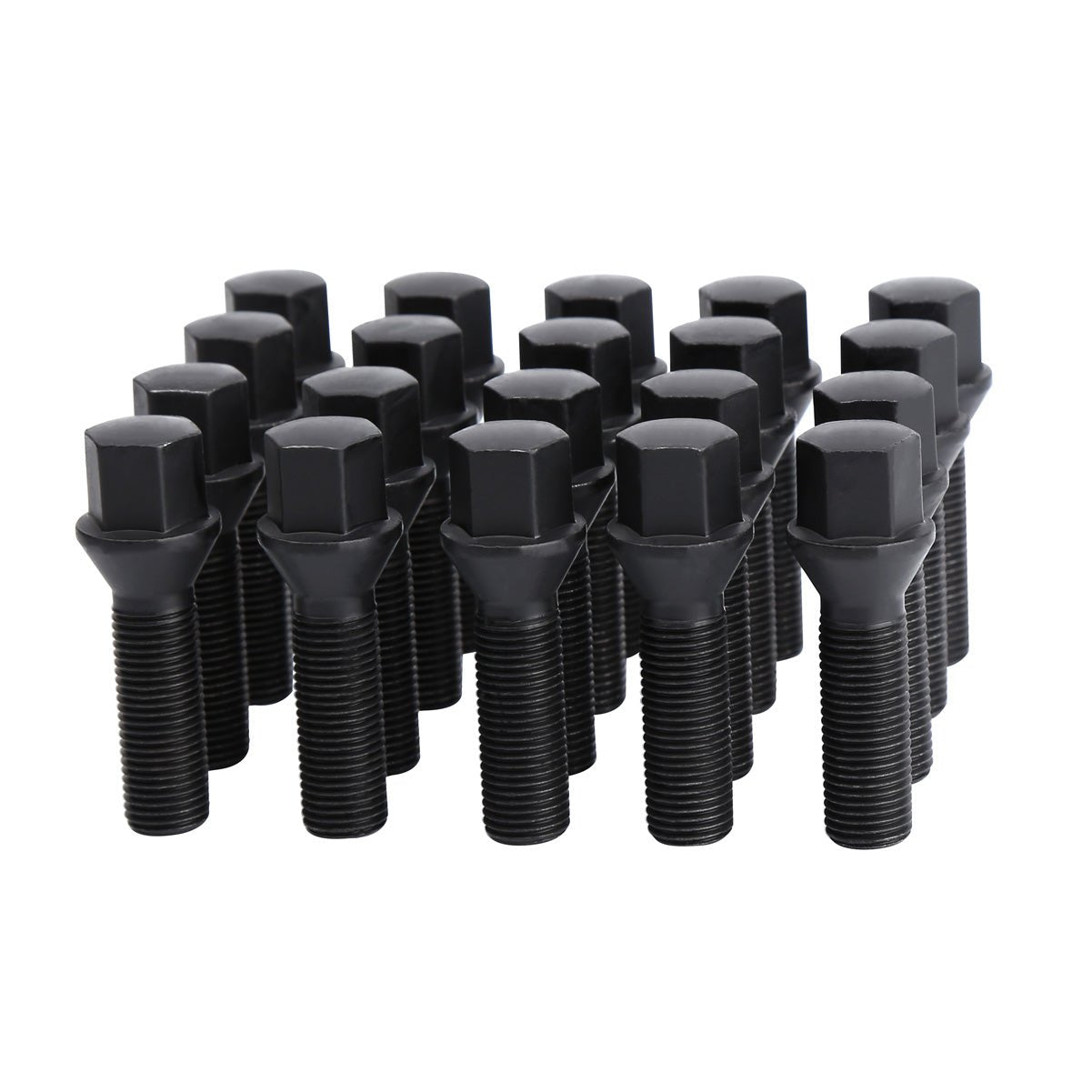 20pcs 40mm Shank Conical Seat M12x1.5 Aftermarket Lug Bolts For BMW Wheel Spacers xccscss.