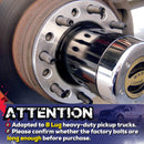 12mm 8 lug Wheel Spacers 8x165.1 8x170 8x180 universal spacers for dually wheels Heavy duty-4