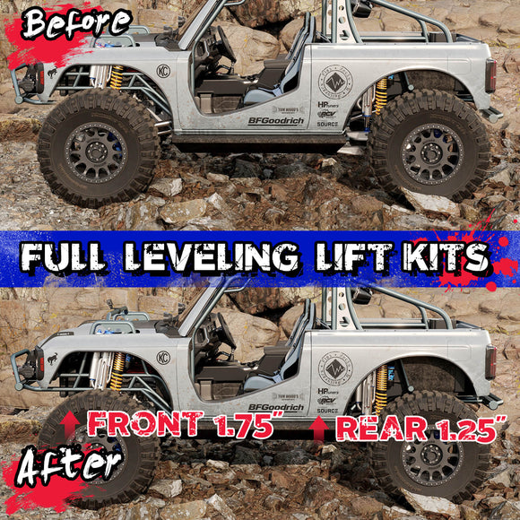 2021-2023 Ford Bronco Sport 1.5" Front and Rear Full Leveling Lift Kit