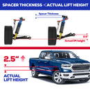 KSP 2.5" Front Leveling Lift Kits For 2006-2026 Dodge Ram 1500 Lift Height