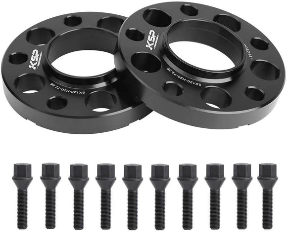 KSP 5x120mm Wheel Spacers with Lug bolts for BMW