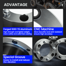 فواصل عجلات ATV مقاس 4 × 137 مم و2 بوصة مع مسامير 10 × 1.25 لـ Bombardier Kawasaki Can-Am Suzuki -5