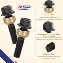 10 قطع من مسامير العروة الأصلية مقاس 14 × 1.5 لسيارات بورشه-4