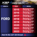 2015-2022 Ford Mustang 1" Hubcentric 5X4.5 Wheel Spacers 25MM 14X1.5-2