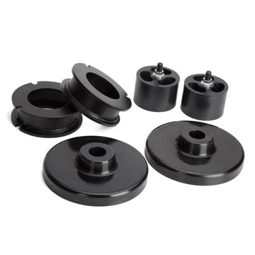 طقم رفع تسوية أمامي 1.5 بوصة وخلفي 0.75 بوصة مناسب لسيارة جيب جلاديتور JT موديل 2019 فصاعدًا 