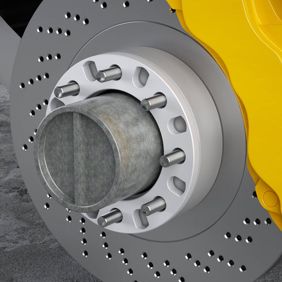 4 pcs Wheel Spacers 12mm 0.5" Universal For 8X165.1 8x170 8x180 trucks