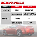 2009+ 370Z RWD Blue Adjustable Rear Toe Traction Arm Kits-2