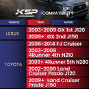 Compatible with Toyota 4Runner 2003-2024 2-4 inch Control Arm – KSP