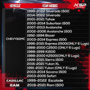 2 inches 6X139.7 Wheel Spacers For 1999-2021 Silverado Sierra 1500 Yukon 19-21 Ram 1500-ksp perfomrance