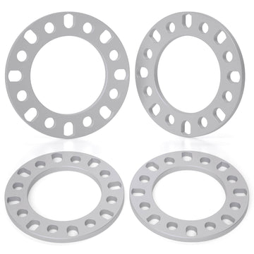 4 pcs Wheel Spacers 12mm 0.5" Universal For 8X165.1 8x170 8x180 trucks