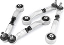 KSP Front Aluminum Upper Control Arms,  Adjustable Suspension Kit for 98-08 A4, 07-08 A5 S5, 98-04 A6 S6, 98-05 Passat Replace OEM Factory/Stock - KSP performance 