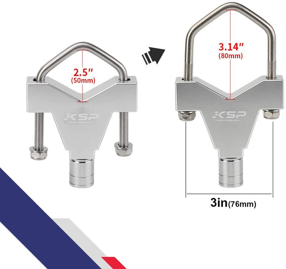 For Jeep Rzr Offroad Polaris AntiTheft Jack Mounts KSP performance