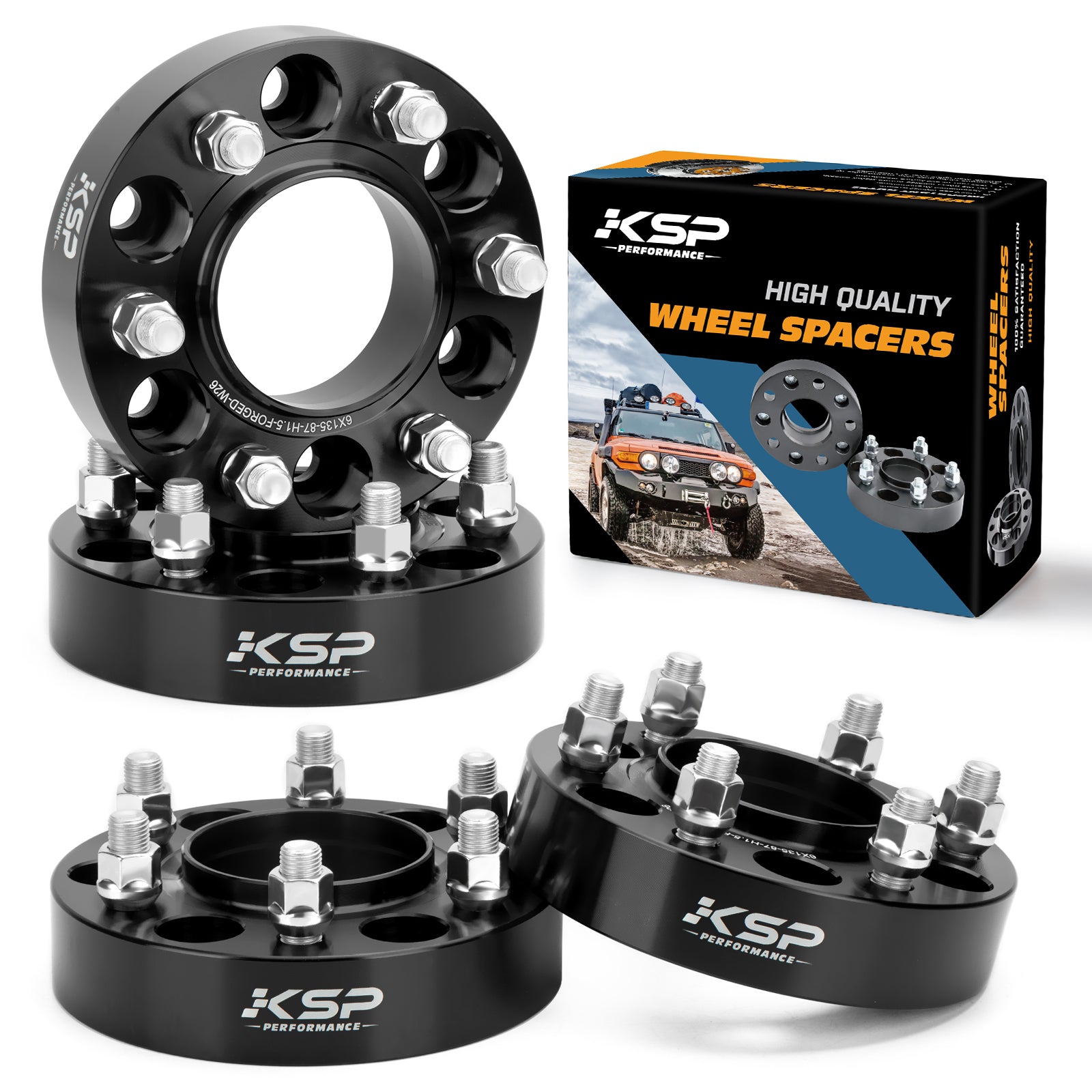 Wheel Spacers 1.5 inch 6x135mm Hubcentric for 2015-2022 Ford F150 Expedition Lincoln Navigator xccscss.