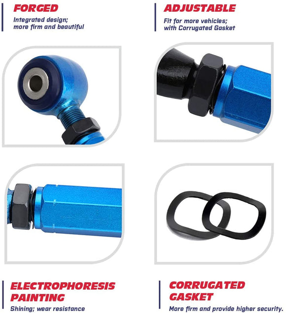 08-17 Accord & 09-14 TSX Rear adjustable camber arms set xccscss.