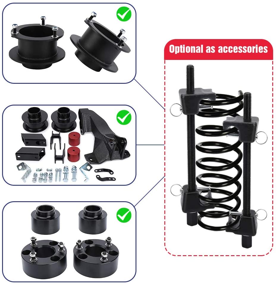 Universal Coil Spring Compressor For MacPherson Struts Shock Absorber Car Garage Tool xccscss.