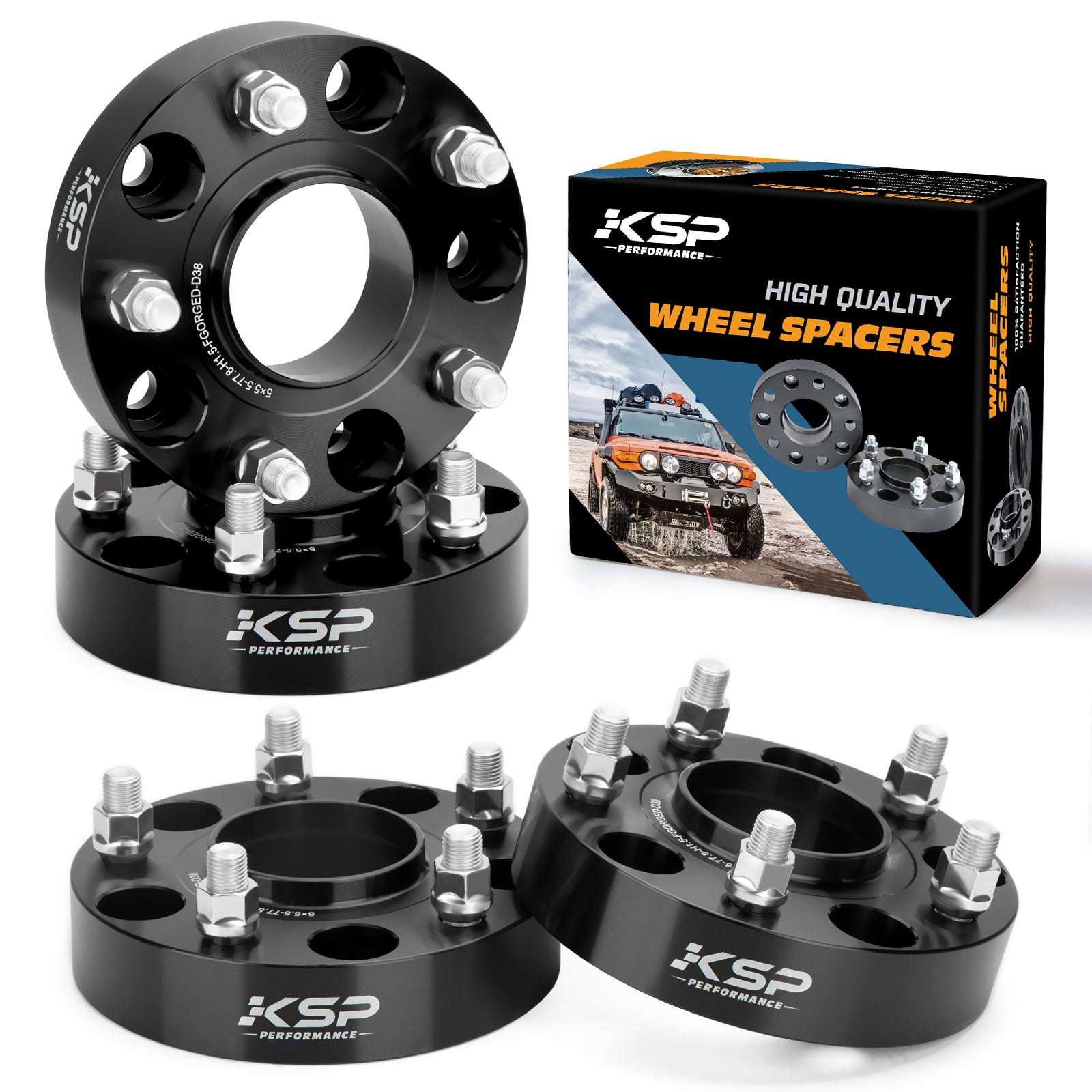 5x5.5 Wheel Spacers 1.5" For 2012-2018 Ram 1500 Pick Up Trucks(DS/DJ) xccscss.