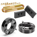 طقم رفع تسوية كامل بارتفاع 2 بوصة أمامي و1 بوصة خلفي لفورد F150 2WD/4WD موديلات 2021-2023-1