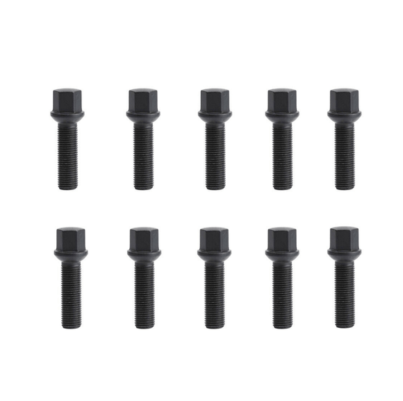 45mm Shank Conical Seat M12x1.5 Aftermarket Lug bolts For Wheel Spacers