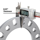 4 pcs Wheel Spacers 12mm 0.5" Universal For 8X165.1 8x170 8x180 trucks-5