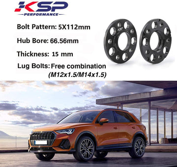 5X112mm Wheel Spacers for Mercedes Audi BMW A4 S4 A5 S5 A6 S6 A7 S7 A8 Quattro xccscss.