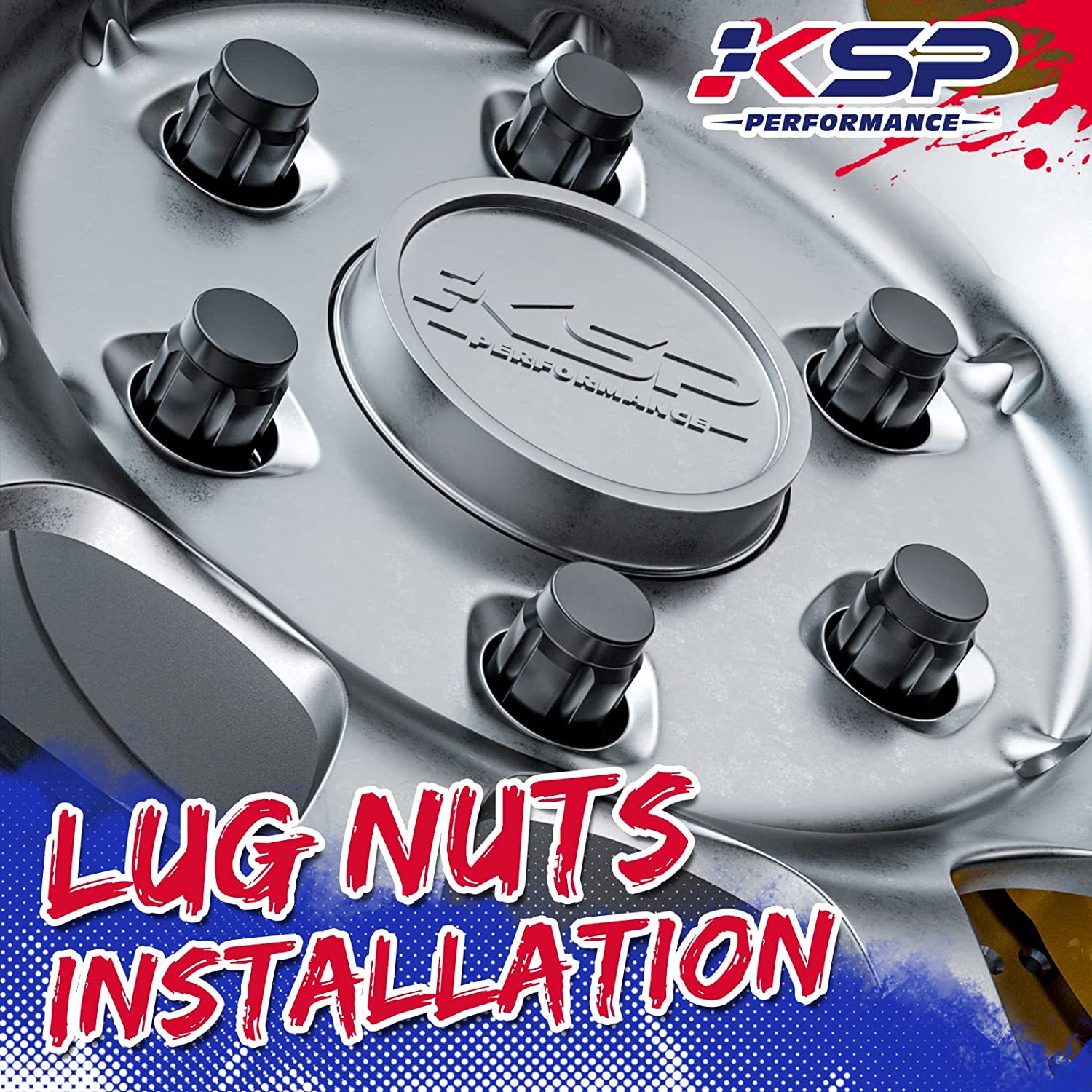 Lug Nuts 12x1.5 20pcs+1keys Black 6 Spline Bulge Acorn Seat Wheel Accessories