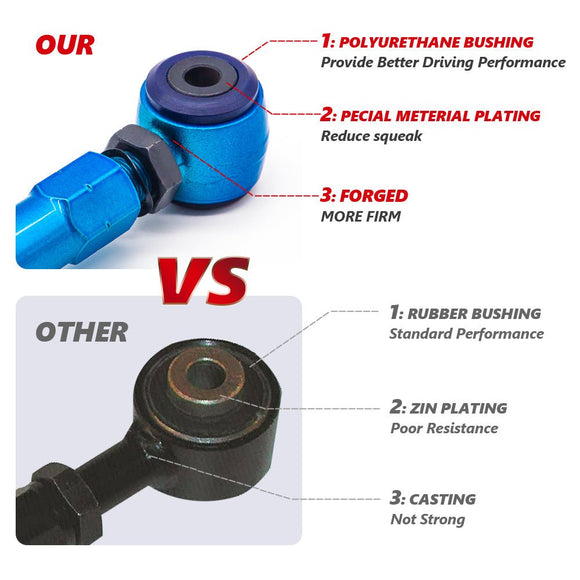 Rear Adjustable Control Camber Arms For Nissan Infiniti xccscss.