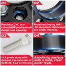 5x100 to 5x114.3 Wheel Adapter For Dodge Toyota Chrysler Bolt Pattern Conversion Kit-6