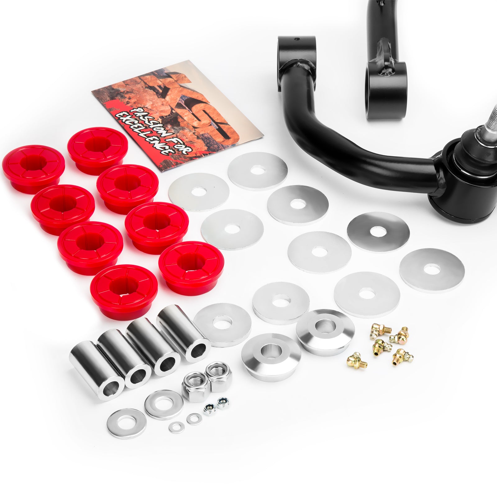 Upper Control Arms For 1996-2003 2-4" Lift Toyota Tacoma 4Runner 6 lug Front Suspension Lift Kit