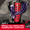 KSP 2003-2024 Toyota 4Runner control arm installation diagram